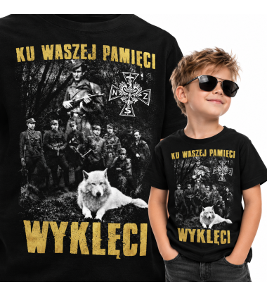 koszula dziecięca Patriotyczna  KU WASZEJ PAMIĘCI